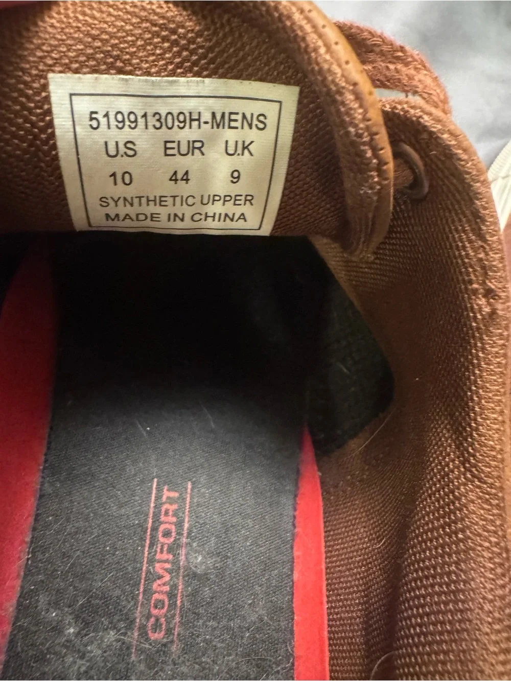 Levi's Brown Canvas Low-Top Sneakers with White Sole-0025